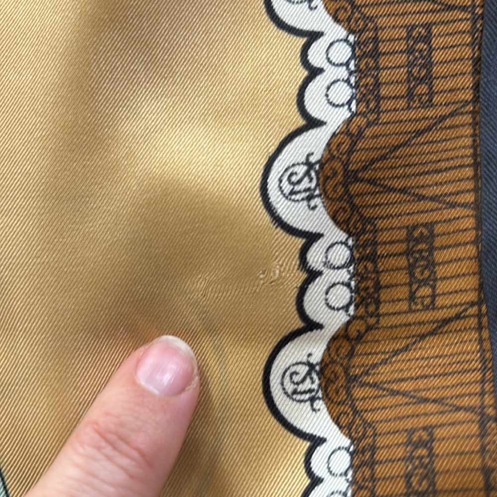 Vintage The 21 Club Scarf - Picture 5 of 7